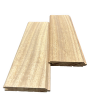 Revestimiento de Pared o Techo machihembrado de Iroko
