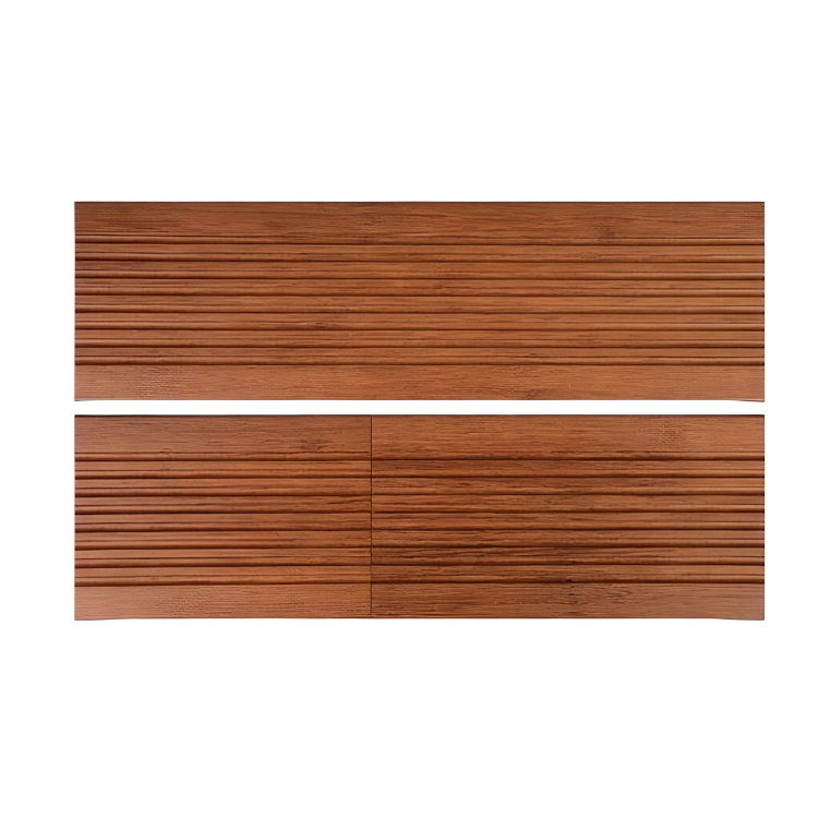 Pack de 20 lamas de suelo de bambú para exterior (5,20 m²) color caramelo – 2x14x186 cm