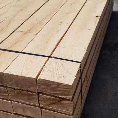 Traviesas de madera de roble natural