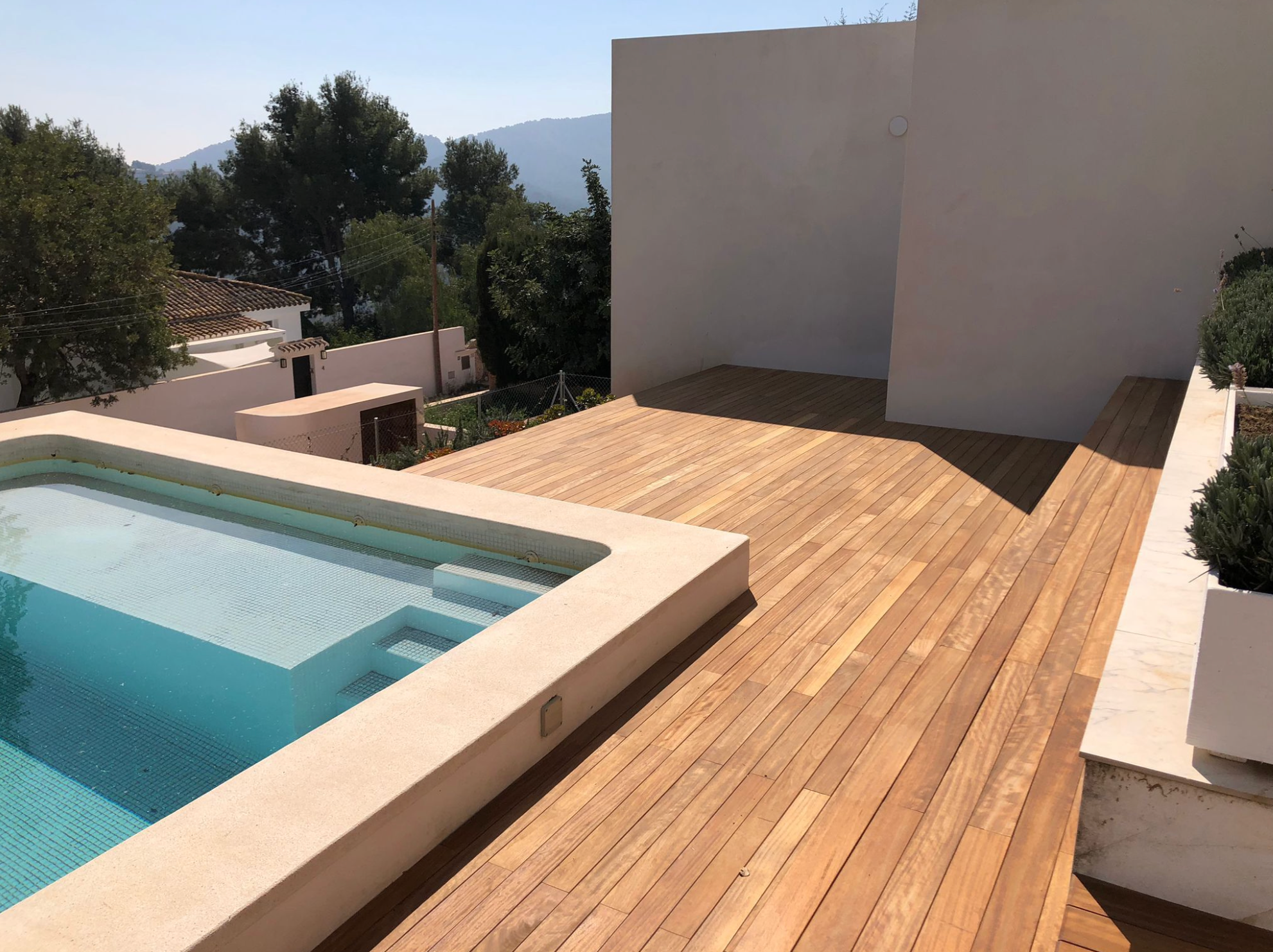 Madera Exterior de Iroko