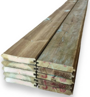 Revestimiento Madera Flandes Machihembrado