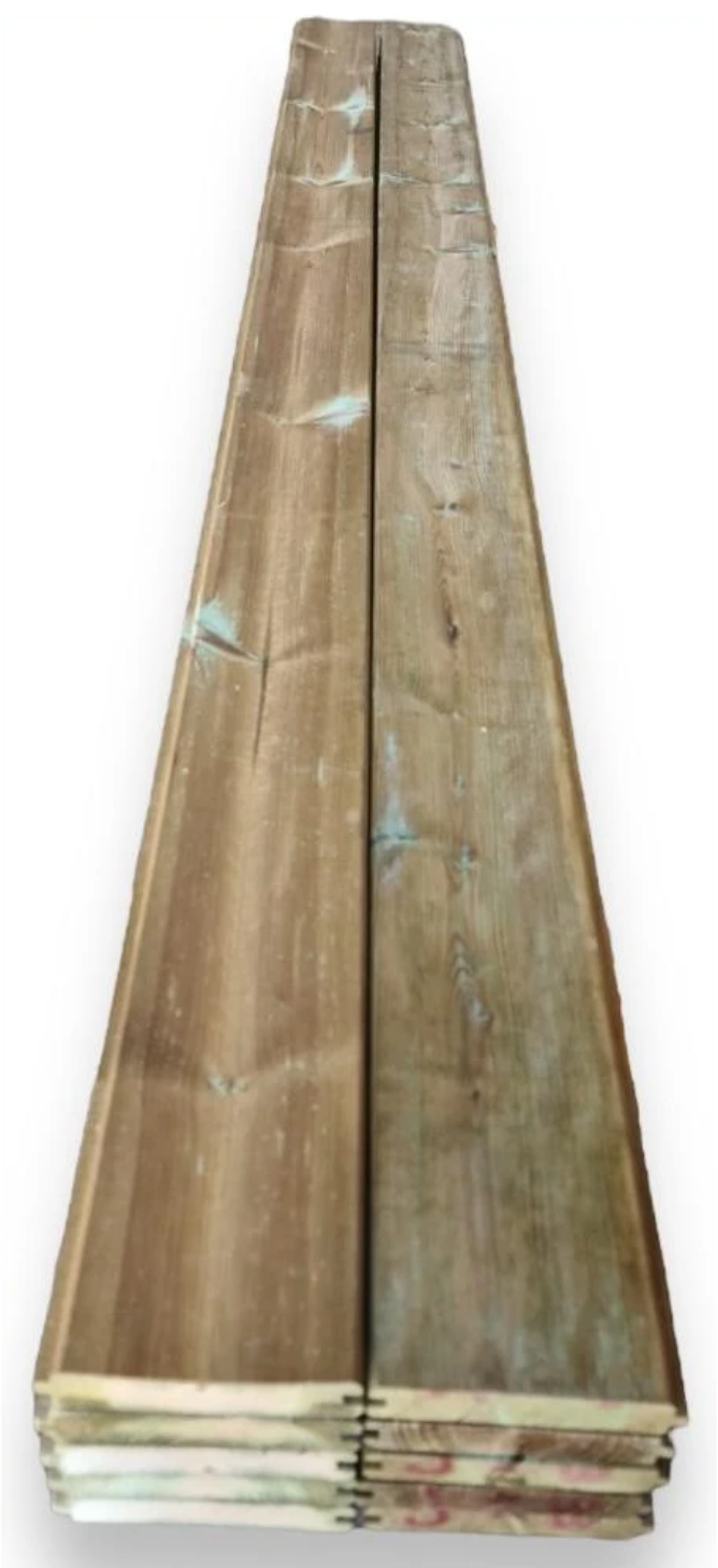 Revestimiento Madera Flandes Machihembrado