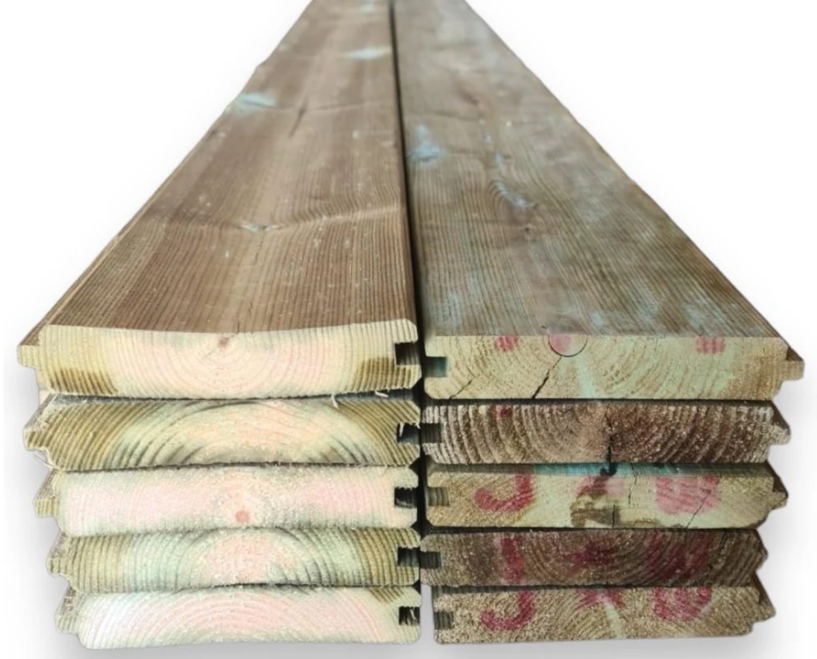 Revestimiento Madera Flandes Machihembrado
