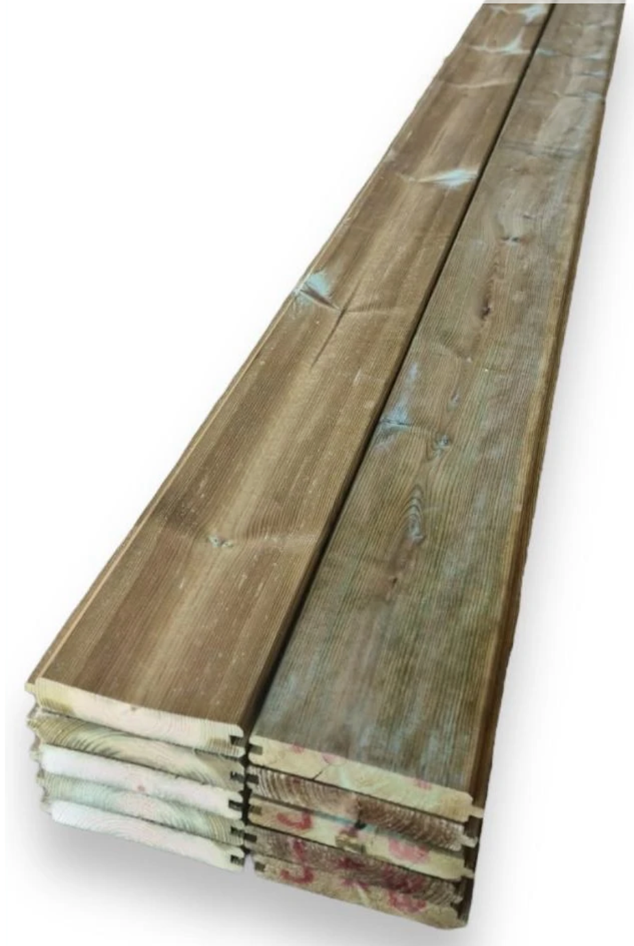 Revestimiento Madera Flandes Machihembrado