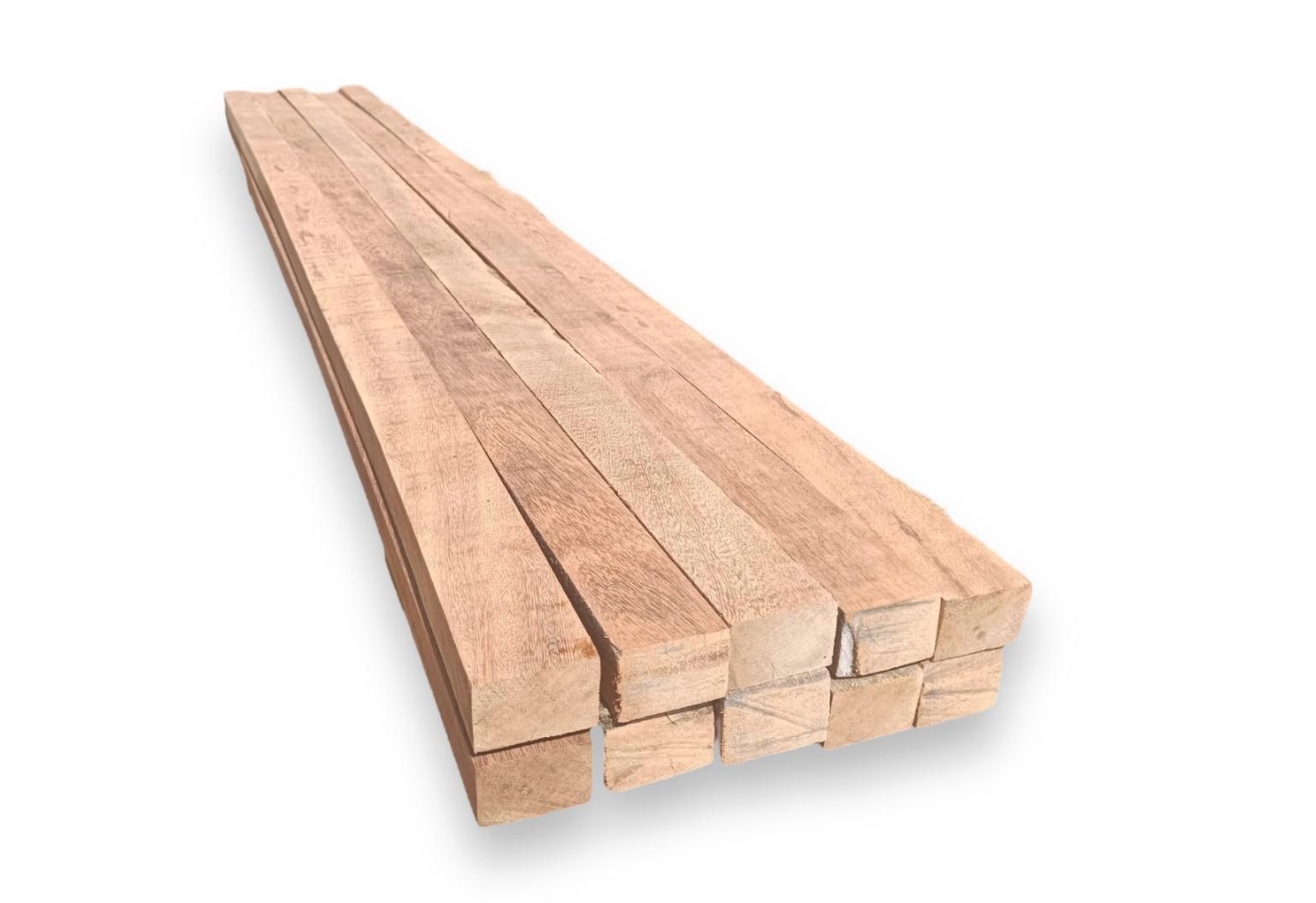 Listones para rastrel exterior de madera tropical Angelim Pedra