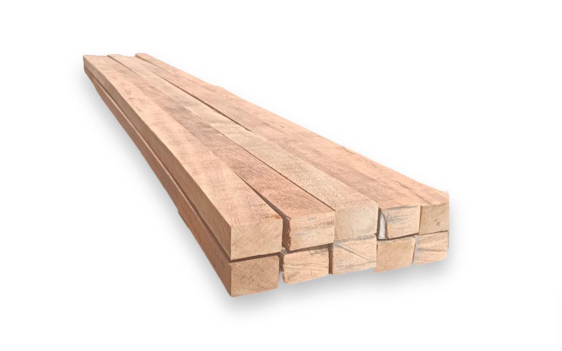 Listones para rastrel exterior de madera tropical Angelim Pedra