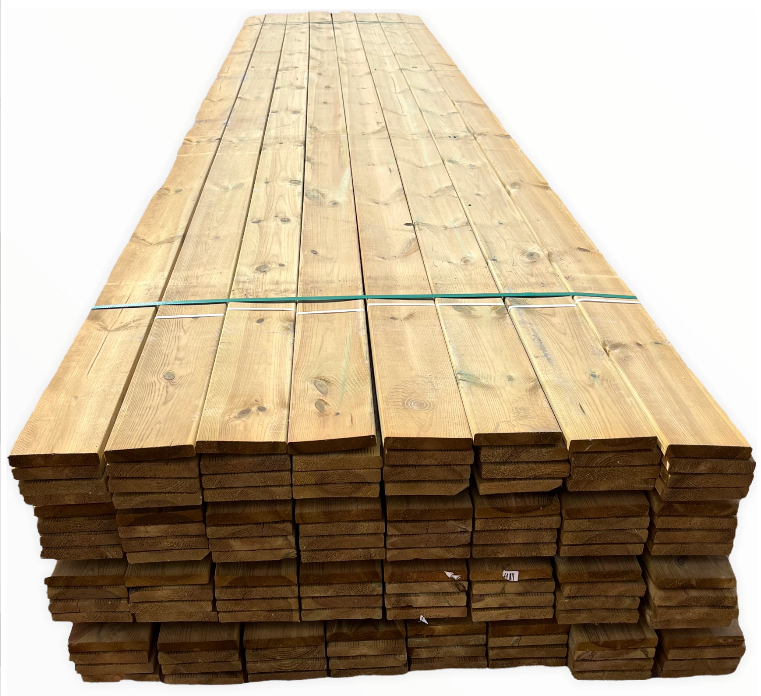 Pack de 6 tablones (viga) madera de pino tratado