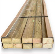 Pack de 10 tablas de madera de pino tratado 5x3x100 cm