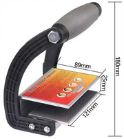 Tool (board carrier) for transporting panels and plywood. Clamp for loading and unloading wooden boards from 1 to 21 mm.