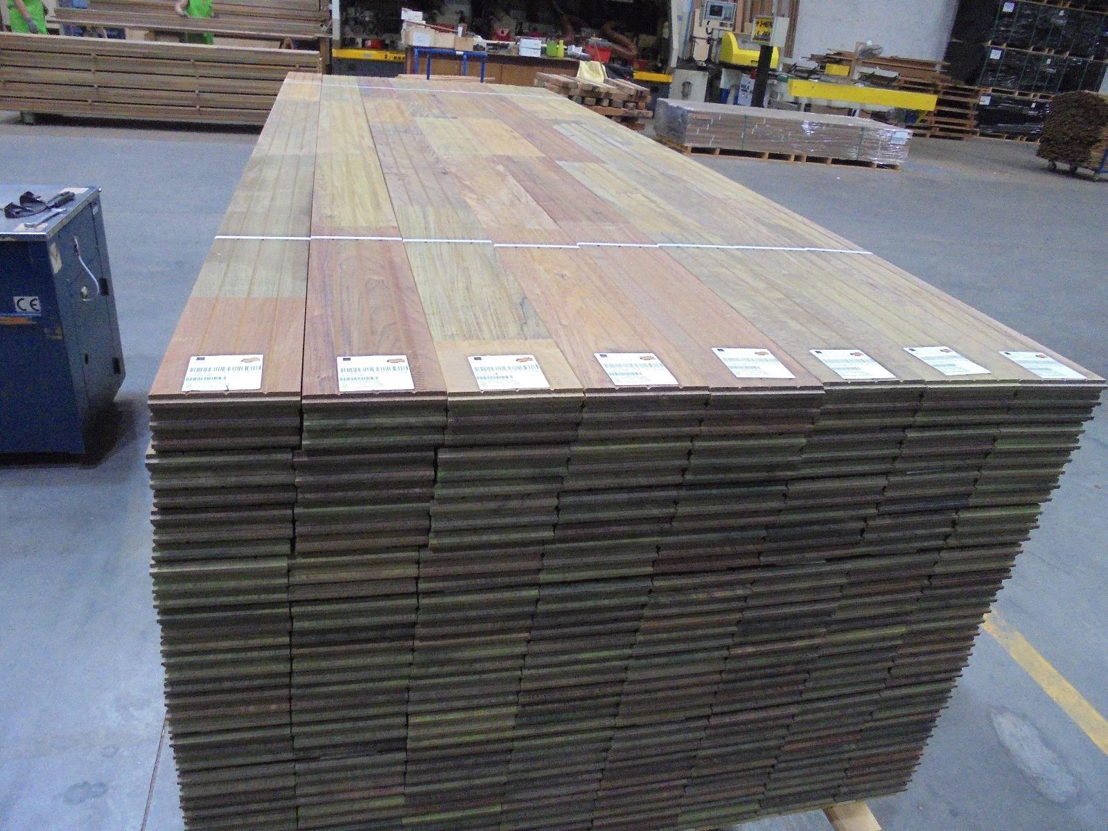 Madera tropical en Ipe (fingerjoint)