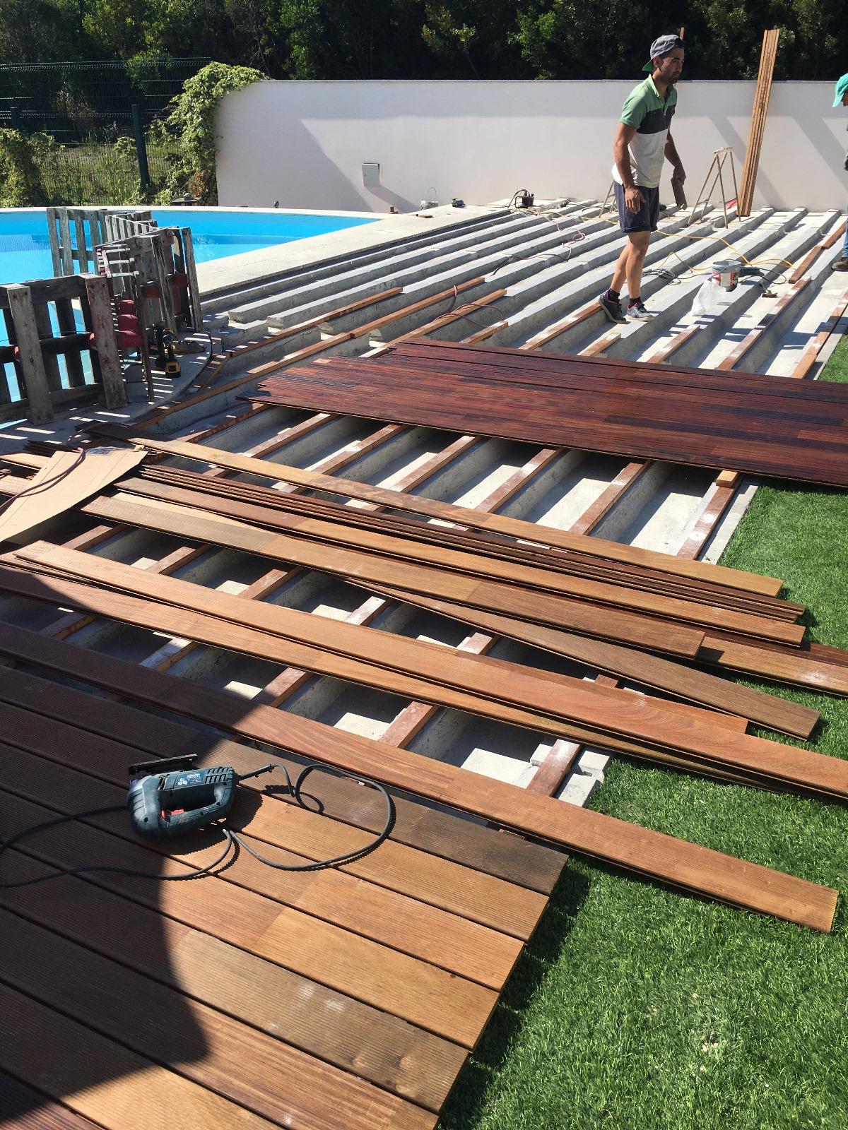 Madera tropical en Ipe (fingerjoint)