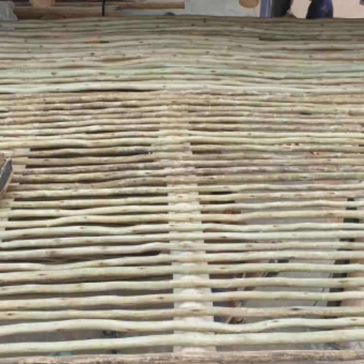 Palos Postes Tratados de Eucalipto