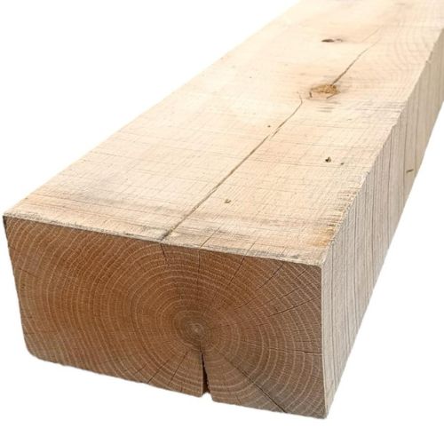 Traviesas de madera de roble natural