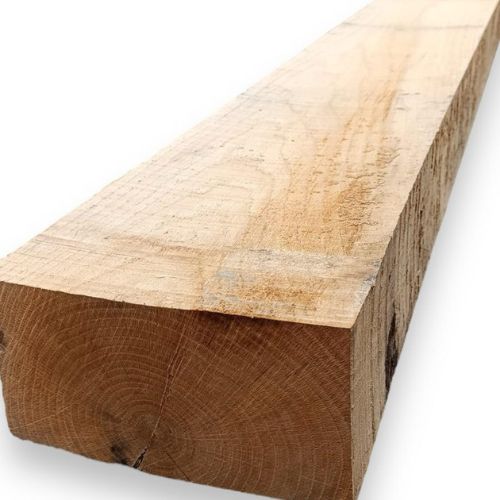 Traviesas de madera de roble natural