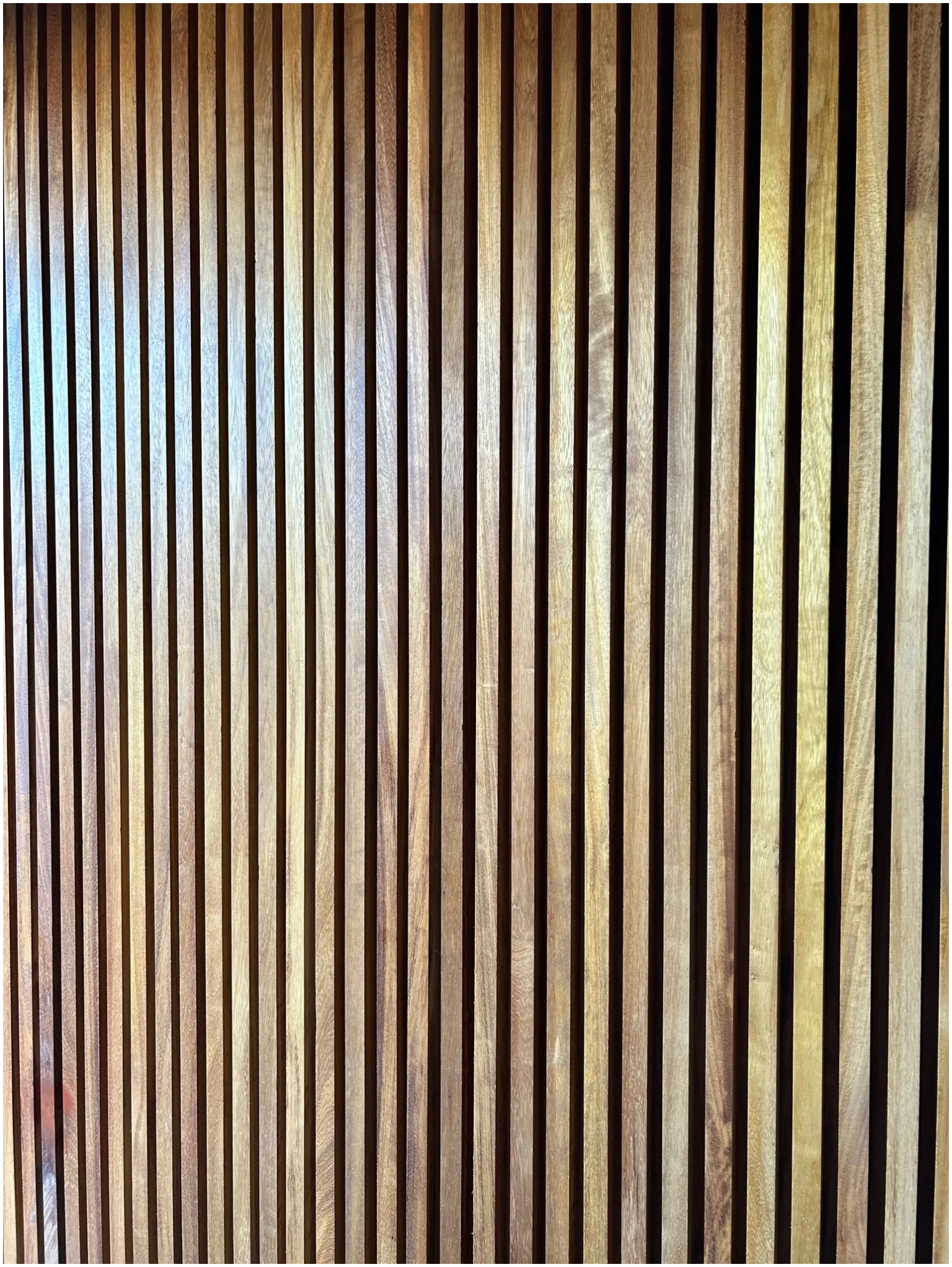 Pack 10 listones de iroko decorativos